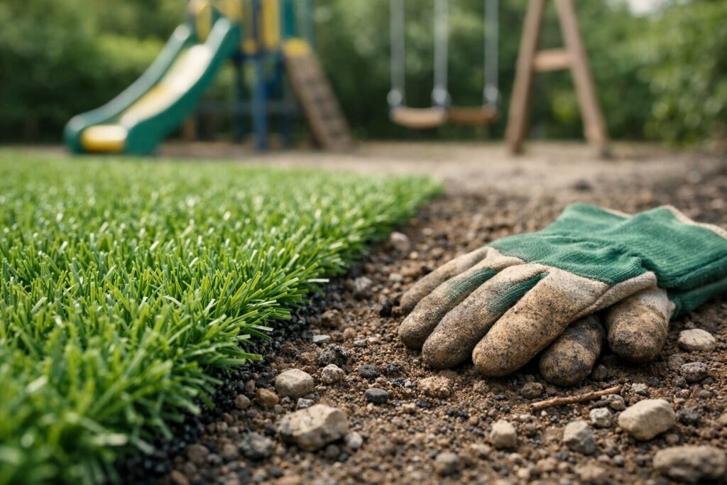 gazon synthétique dangereux ou pas
