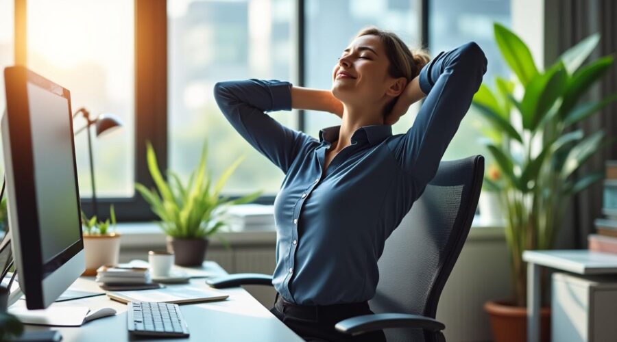 découvrez des exercices d’étirement faciles à réaliser au bureau pour soulager les tensions et améliorer votre confort au travail au quotidien.
