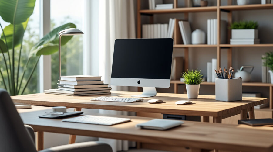 découvrez des astuces pratiques pour organiser efficacement votre bureau à la maison et améliorer votre productivité au quotidien.